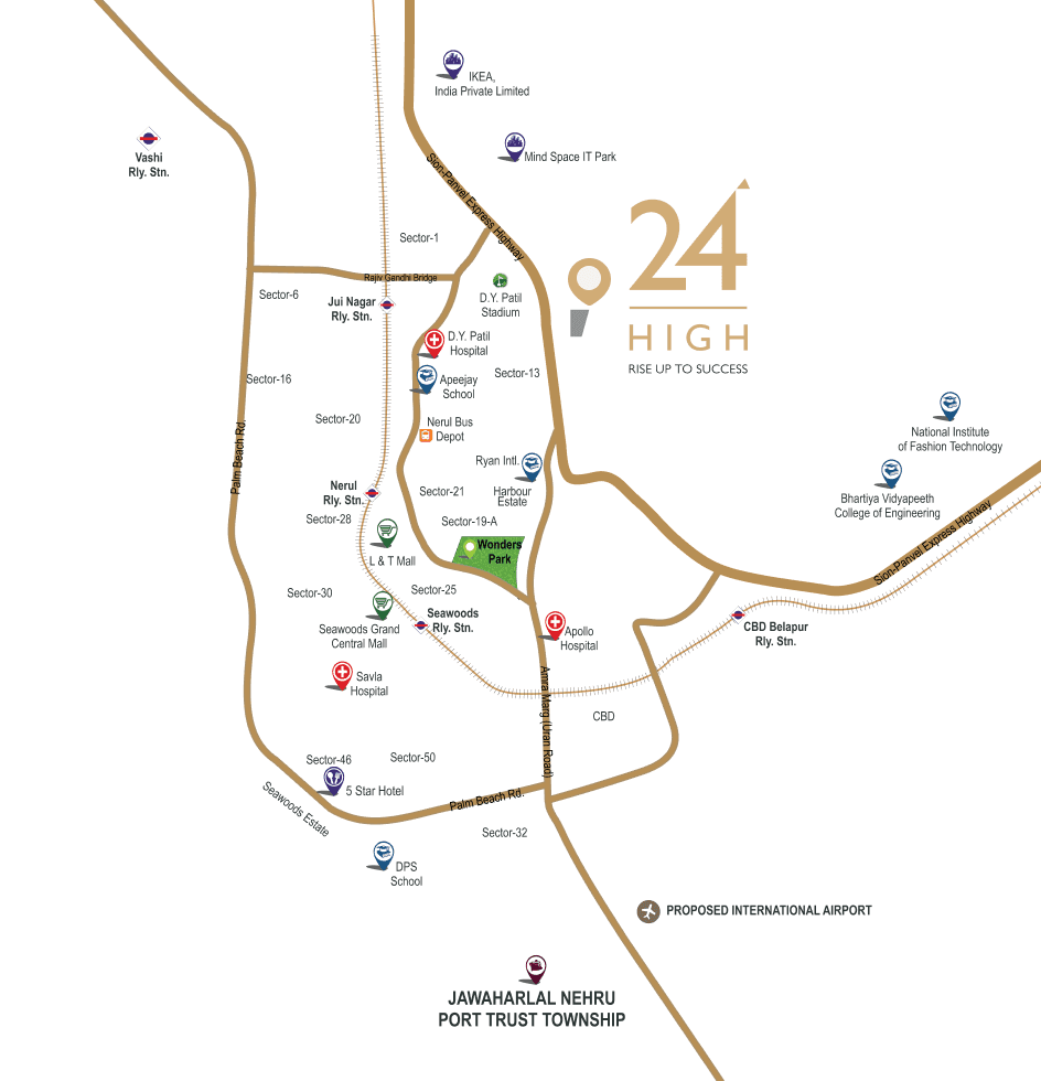 Location Connectivity Map